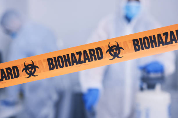 Professional Biohazard technician working in Edgerton, WI